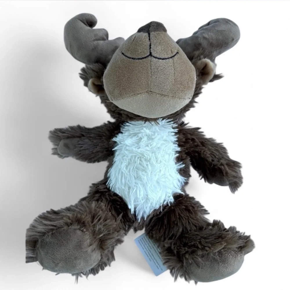 Suzzi Pals Microwaveable Heatable Stuffed Moose Animal Ages 3+ NWT